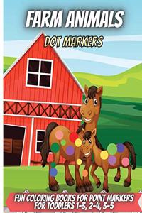 Farm Animals Dot Markers