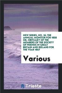 New Series, No. 16