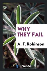 Why they fail