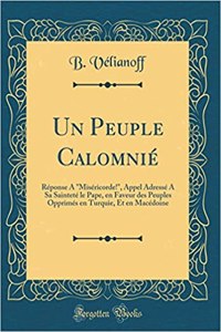 Un Peuple Calomnié: Réponse A 