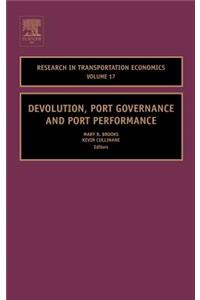 Devolution, Port Governance and Port Performance, 17