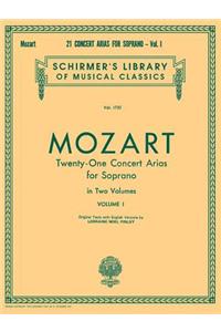 21 Concert Arias for Soprano - Volume I