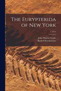 Eurypterida of New York; 1. Text