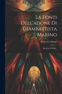 Fonti Dell'adone Di Giambattista Marino