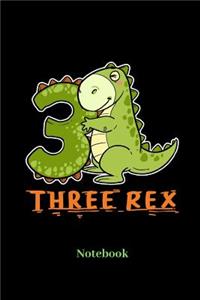 Three Rex Notebook