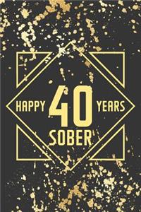 Happy 40 Years Sober