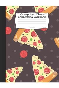 Computer Class Composition Notebook