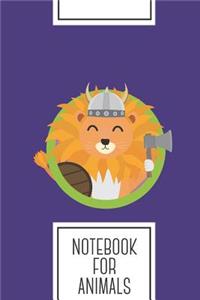 Notebook for Animals