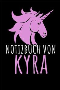 Notizbuch Von Kyra