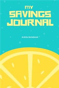 My Savings Journal