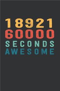 1 892 160 000 Seconds Awesome