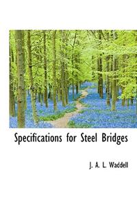 Specifications for Steel Bridges