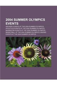 2004 Summer Olympics Events