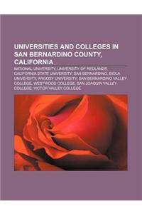 Universities and Colleges in San Bernardino County, California