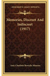 Memories, Discreet and Indiscreet (1917)