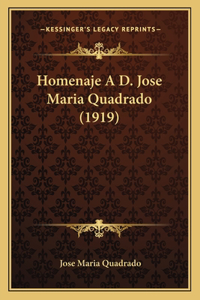 Homenaje A D. Jose Maria Quadrado (1919)