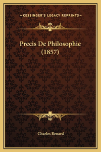 Precis De Philosophie (1857)