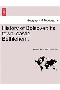 History of Bolsover