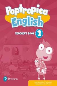 Poptropica English Level 2 Teacher's Book and Online Game Access Card pack