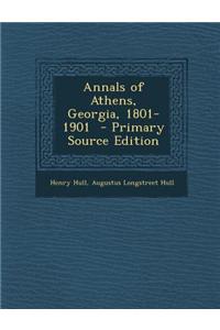 Annals of Athens, Georgia, 1801-1901