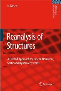 Reanalysis of Structures