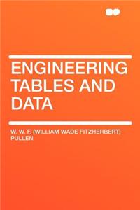 Engineering Tables and Data