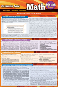 Ccss: Math 6th to 8th Grade