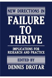 New Directions in Failure to Thrive