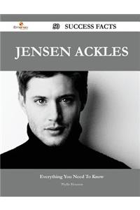 Jensen Ackles 50 Success Facts - Everything You Need to Know about Jensen Ackles