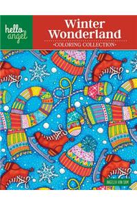 Hello Angel Winter Wonderland Coloring Collection