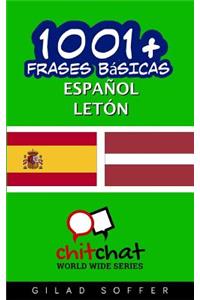 1001+ Frases Basicas Espanol - Leton