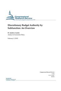 Discretionary Budget Authority by Subfunction