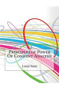 Principles of Power of Conjoint Analysis