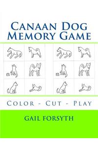Canaan Dog Memory Game