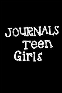 Journals Teen Girls