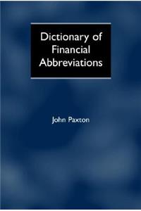 Dictionary of Financial Abbreviations