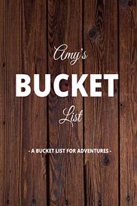 Amy's Bucket List