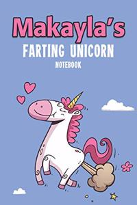 Makayla's Farting Unicorn Notebook