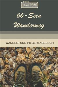 TRAVEL ROCKET Books 66-Seen Wanderweg Wander- und Pilgertagebuch