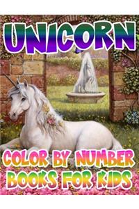 Unicorn Color By Number Books For Kids