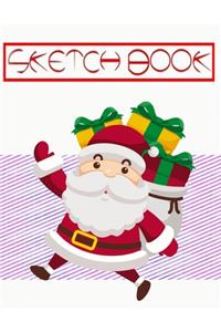 Sketchbook For Kids Gold Christmas Gift