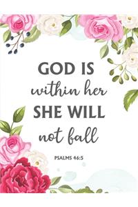 God is Within Her She Will Not Fall Psalms 46