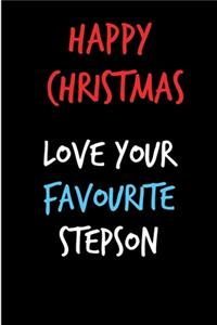 Happy Christmas Love Your Favourite Stepson