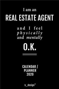 Calendar 2020 for Real Estate Agents / Real Estate Agent