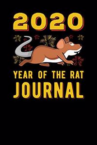 2020 Year Of The Rat Journal