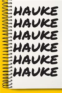 Name HAUKE Customized Gift For HAUKE A beautiful personalized