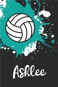 Ashlee Volleyball Notebook