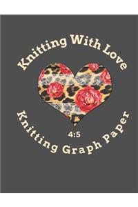 Knitting With Love Knitting Graph Paper 4