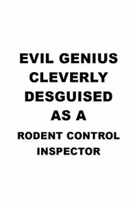 Evil Genius Cleverly Desguised As A Rodent Control Inspector