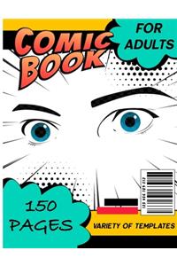Blank Comic Book For Adults